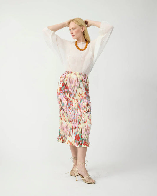Julia Heuer Milla Pleated Skirt
