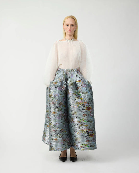 Julia Heuer Kenza Hand Pleated Skirt