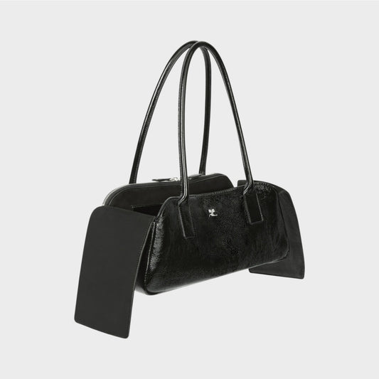 Courreges Naplack Shoulder Bag