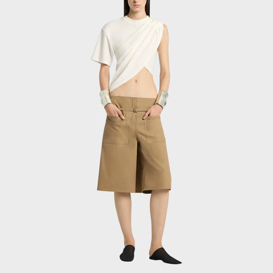 Courrèges Asymmetrical Twist T-Shirt