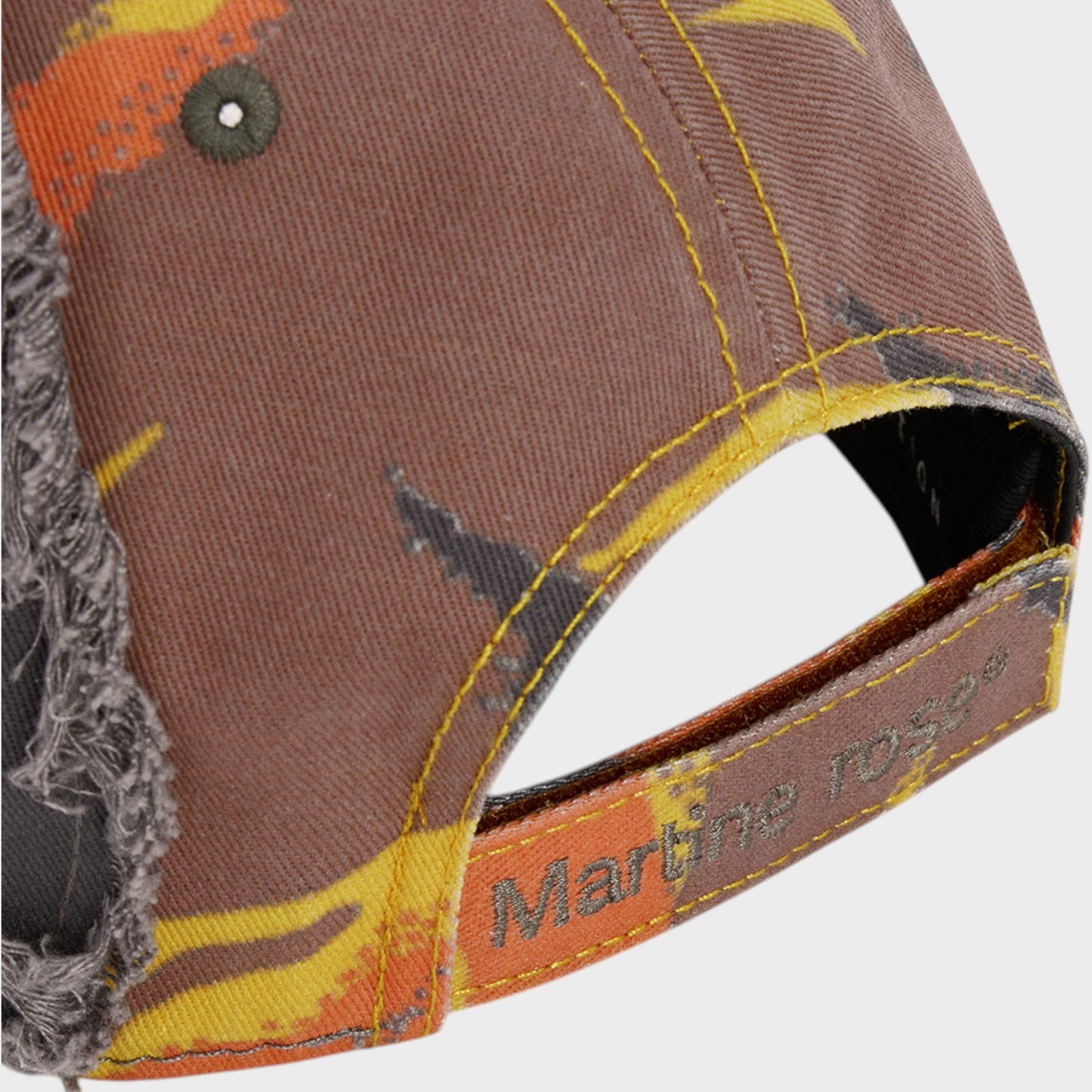 Martine Rose Camouflage Collage Cap