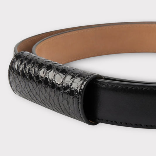 Alaïa Alligator Belt