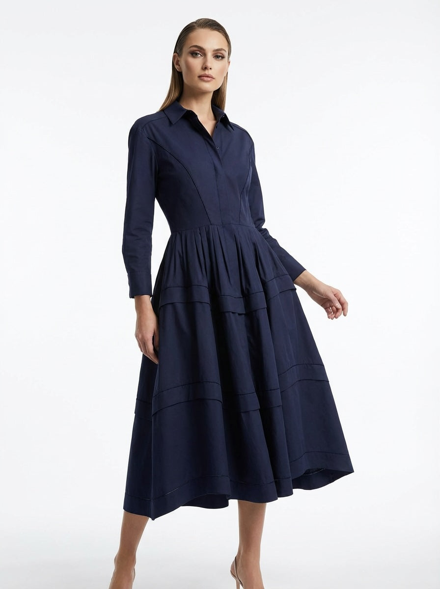 Alaïa Japanese Popeline Shirt Dress