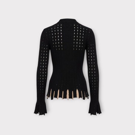 Alaïa Wool Cardigan