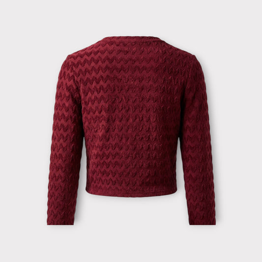 Alaïa Velours Cardigan