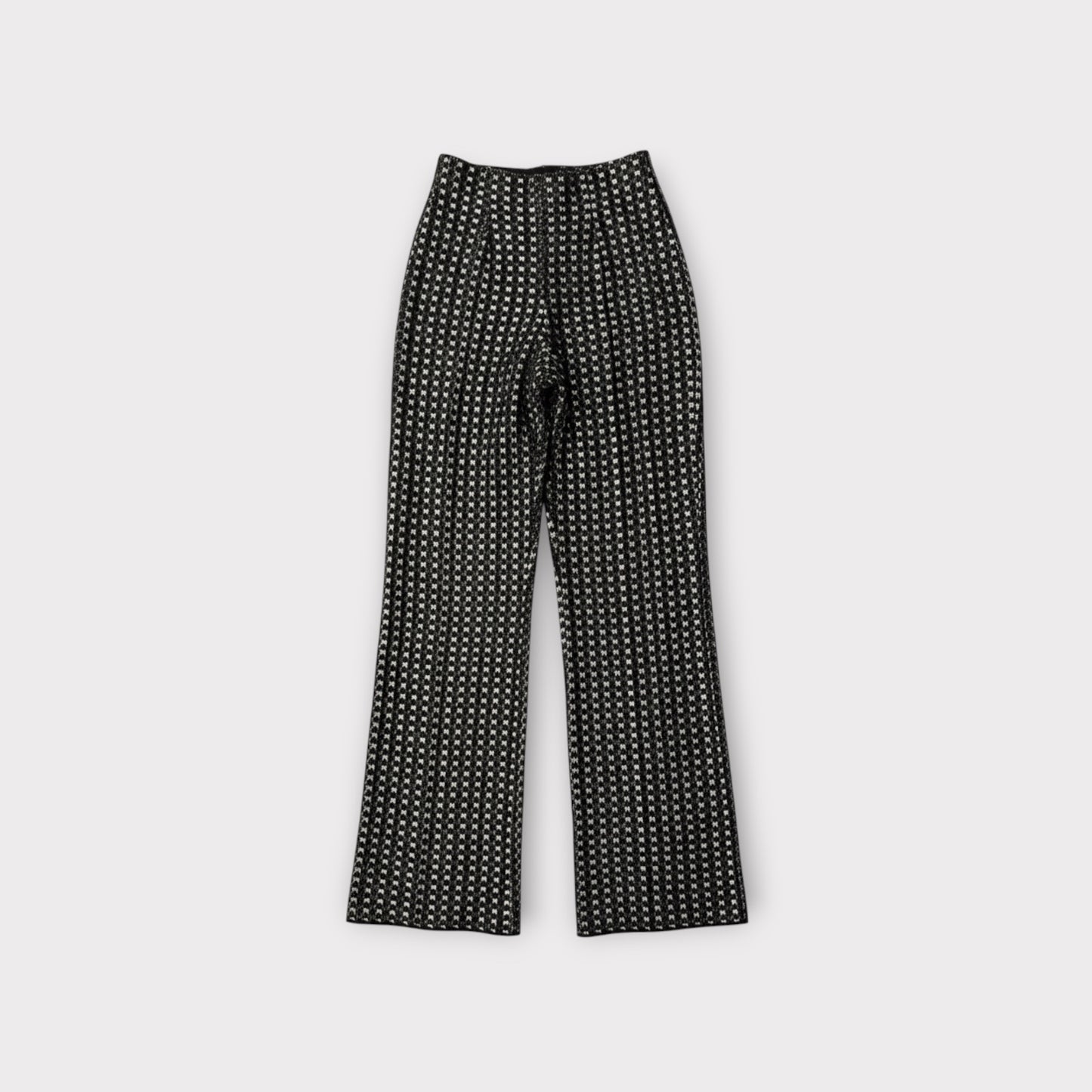Alaïa Recif Black & Silver Pants
