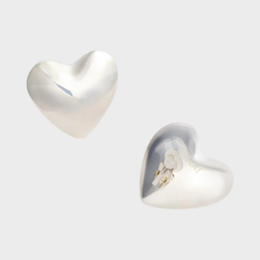 Patou M Heart Ear Clips