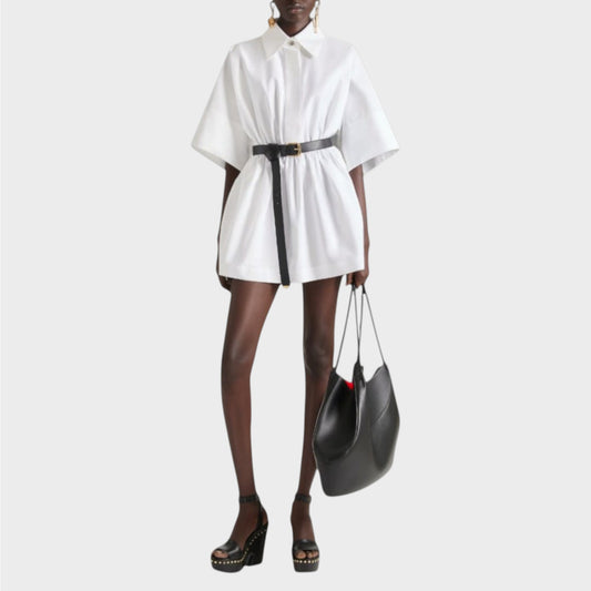 Givenchy Cinched Mini Shirt Dress