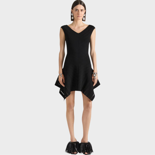 Givenchy Asymmetric Mini Dress