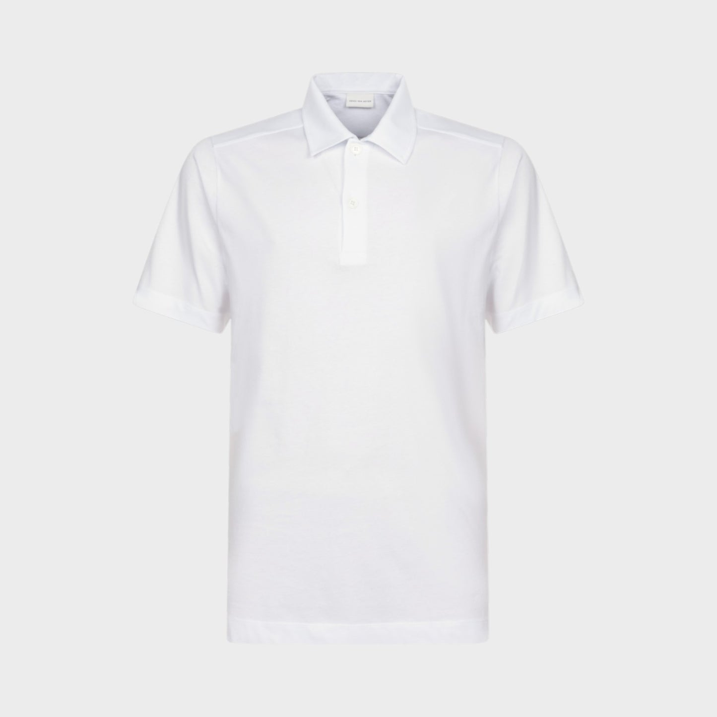 Dries Van Noten White Helder Polo