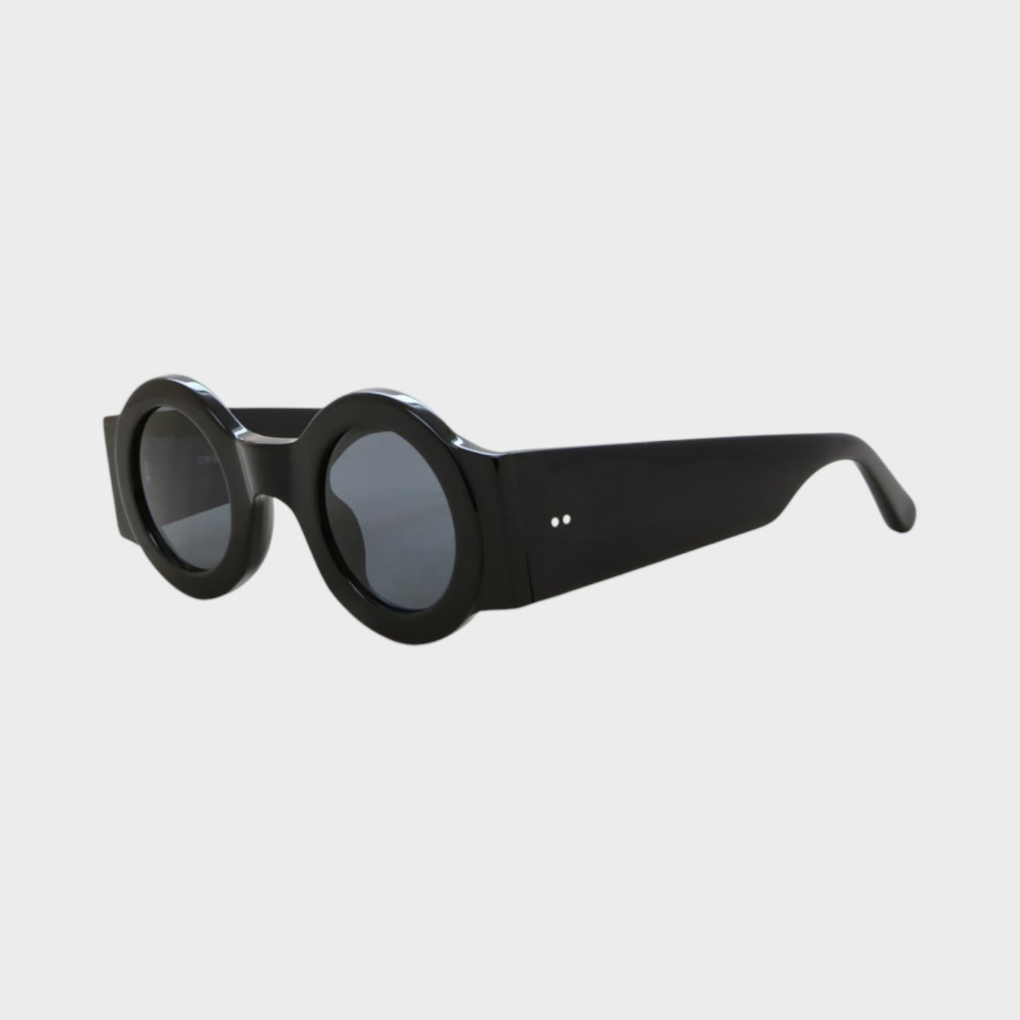 Dries Van Noten Acetate Round Frame Sunglasses