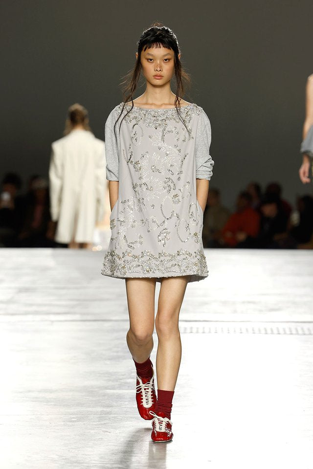 Dries Van Noten Dabel Embroidered Mini Dress