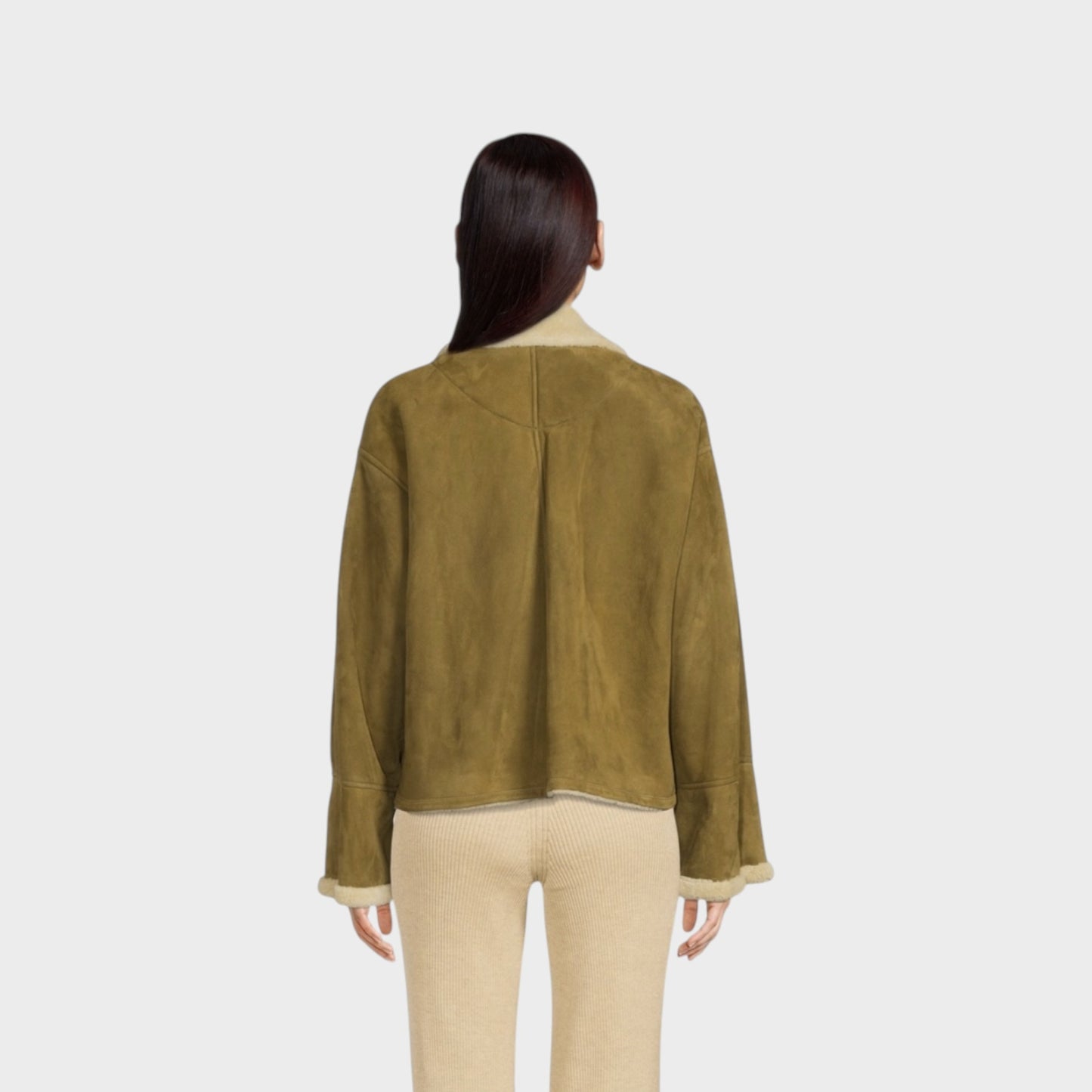 Loewe Leather Shearling Jacket