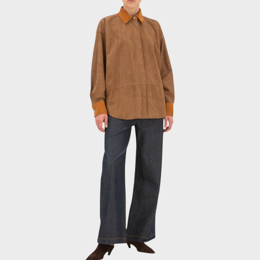 Loewe Suede Leather Shirt