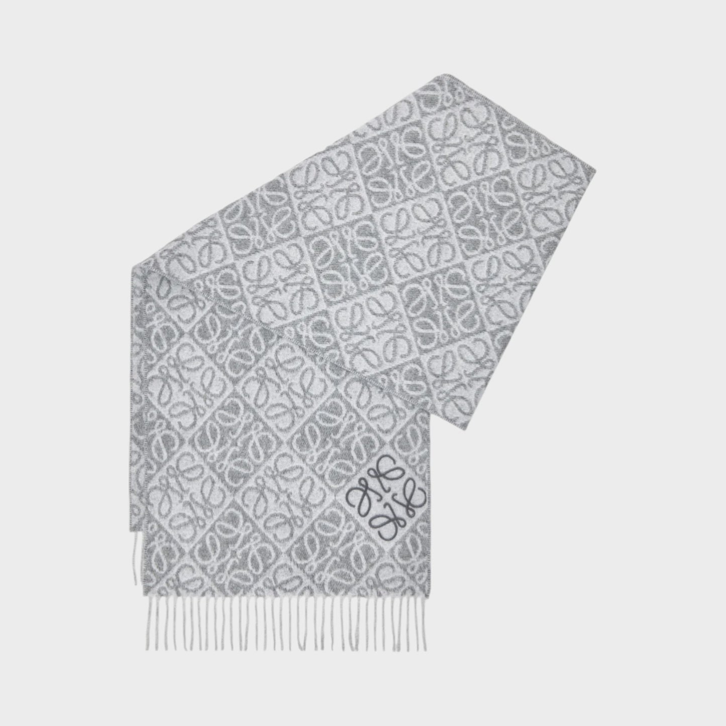Loewe Wool & Cashmere Anagram Scarf