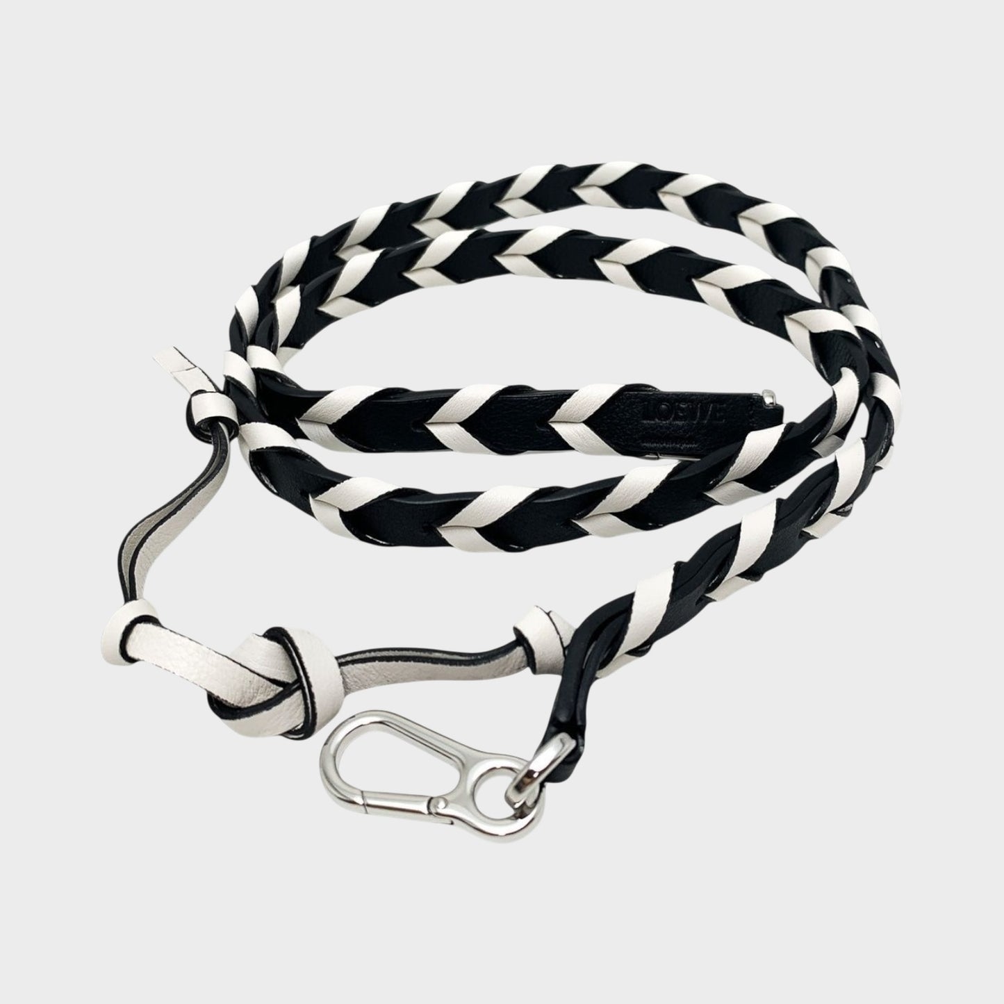 Loewe Braided Thin Calf Strap