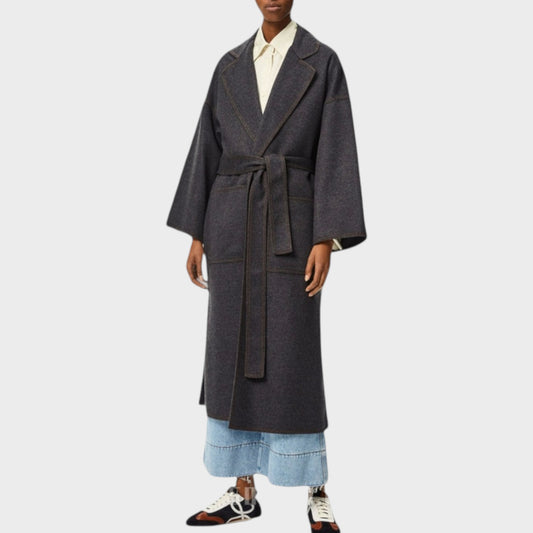 Loewe Oversized Cashmere Belted Coat
