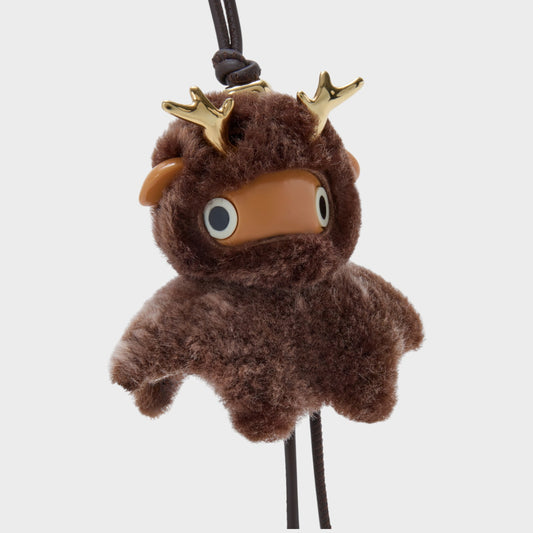 Loewe Deer Shearling Charm