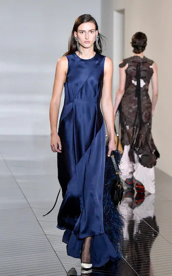 Loewe Satin Long Dress