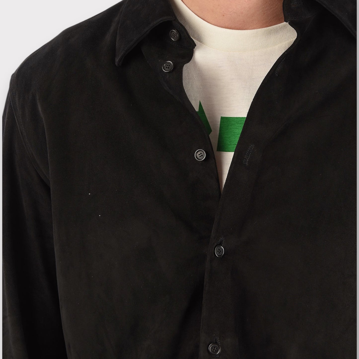 Loewe Suede Leather Shirt