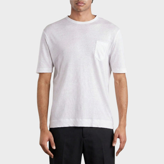 Massimo Alba Panarea Linen & Cotton T-Shirt