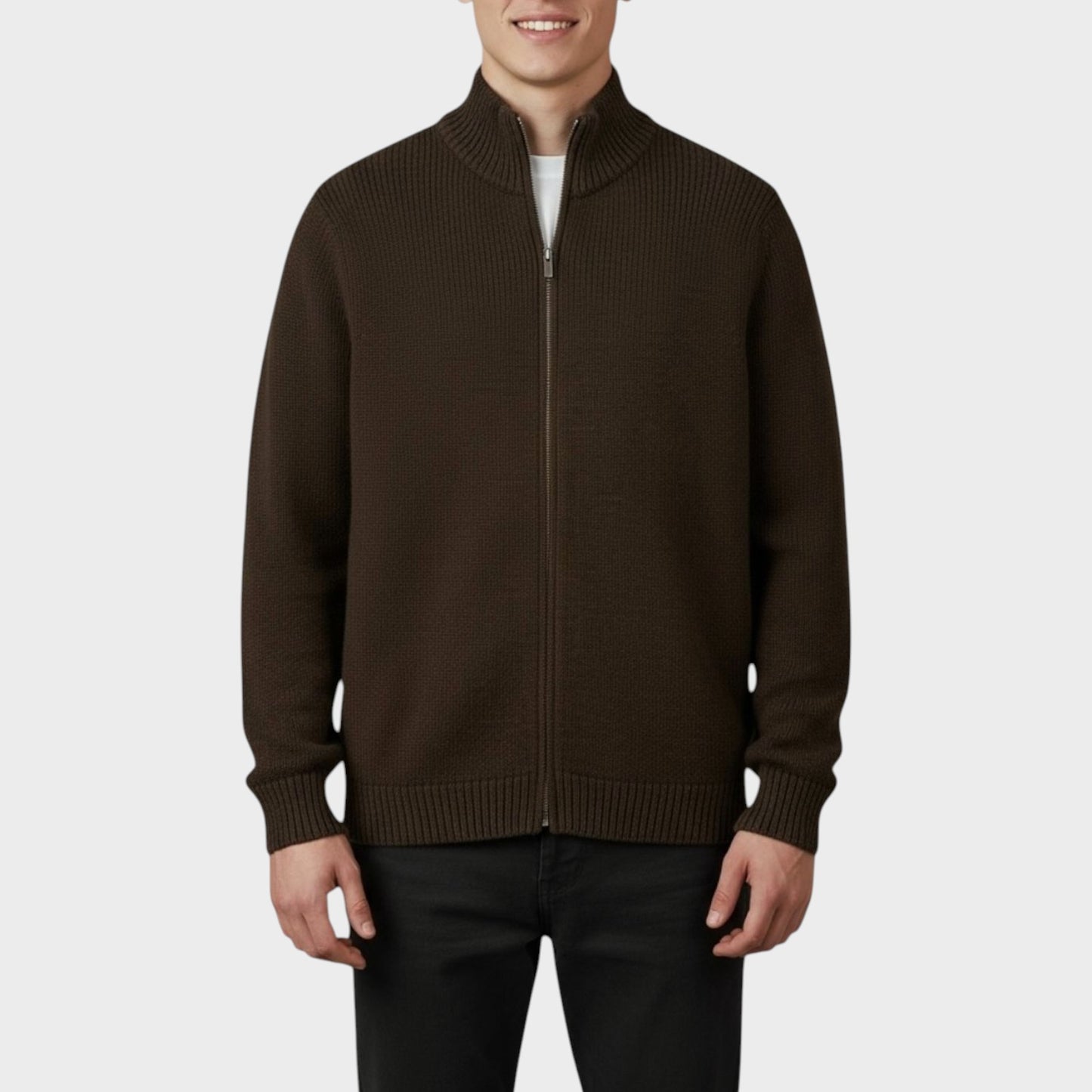 Massimo Alba Maxim Wool Bomber Sweater