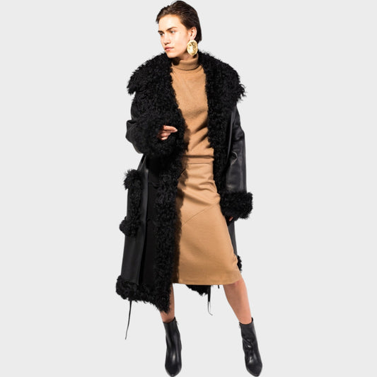 Loewe Shearling Leather Coat