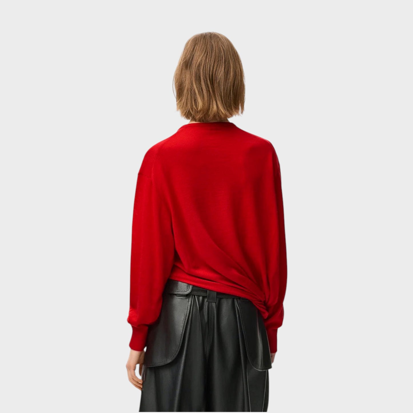 Loewe Asymmetric Draped Sweater