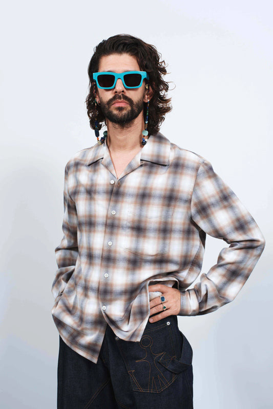 JW Anderson Check Flannel Shirt
