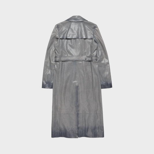 Acne Studio Leather Trench Coat