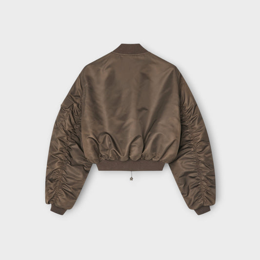 Cecilie Bahnsen Callie Cropped Bomber