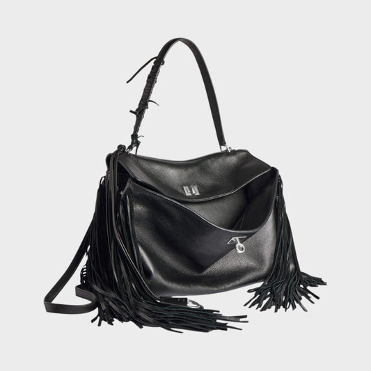 Balenciaga Rodeo Medium Fringes Bag