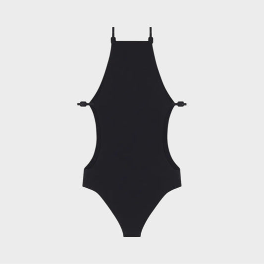 Courregès Buckle Cut Out Swimsuit