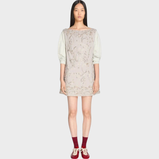Dries Van Noten Dabel Embroidered Mini Dress