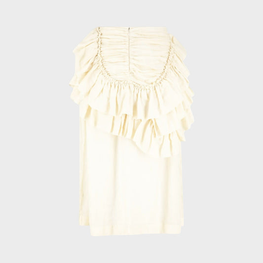 Dries Van Noten Shelby Ruffled Skirt