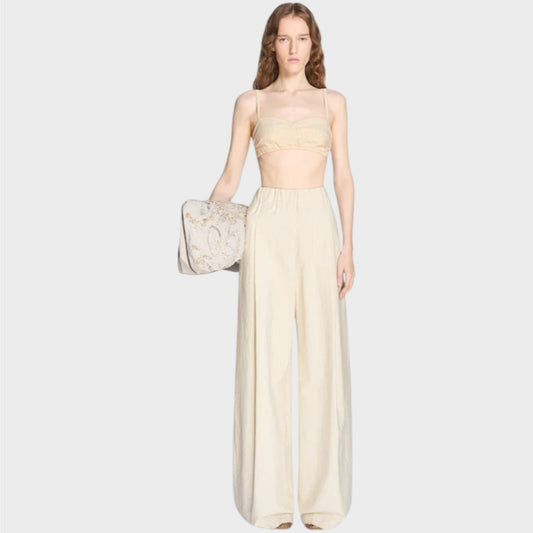 Dries Van Noten Pila Wide Leg Pants