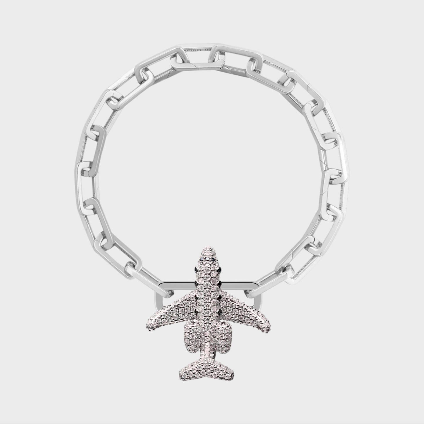 Poubel Jet Stoneset Charm
