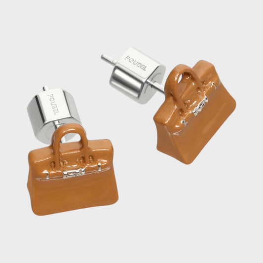 Poubel Bag Studs Earrings