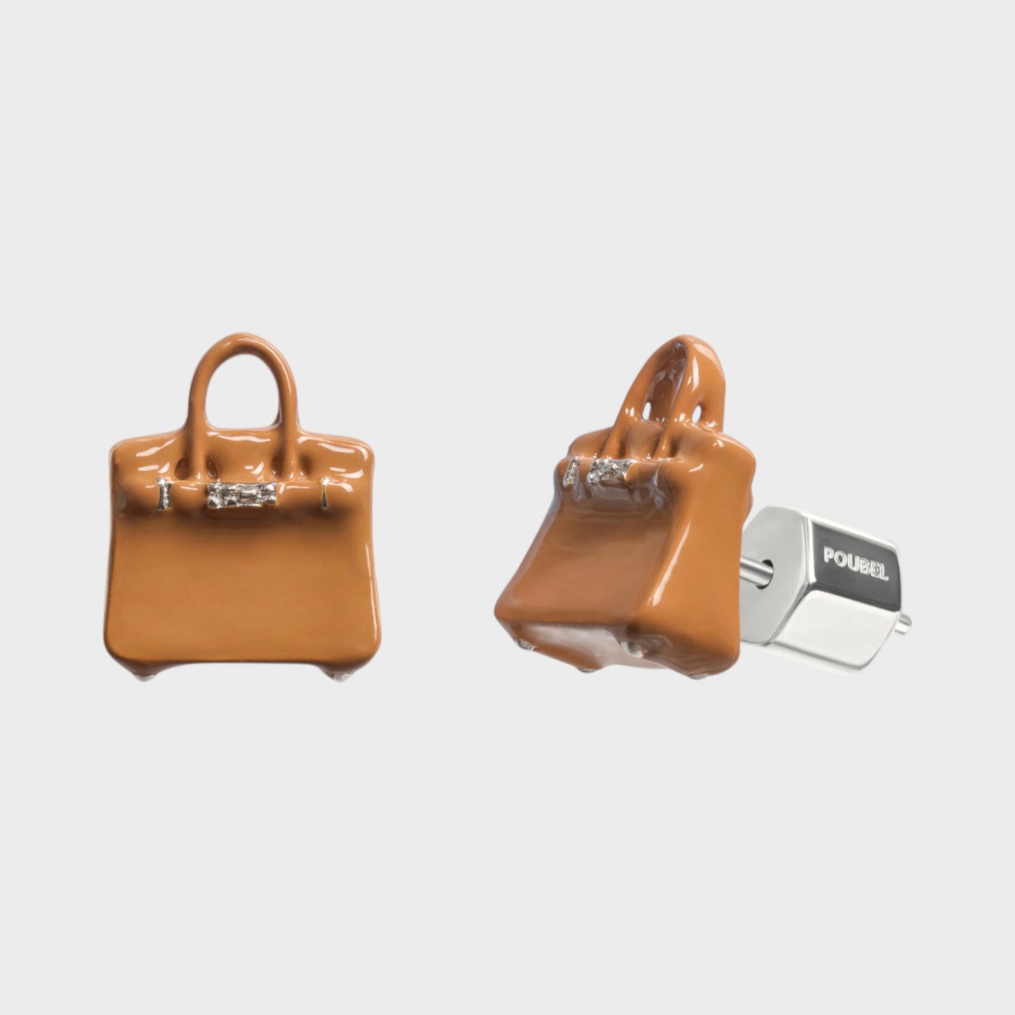 Poubel Bag Studs Earrings