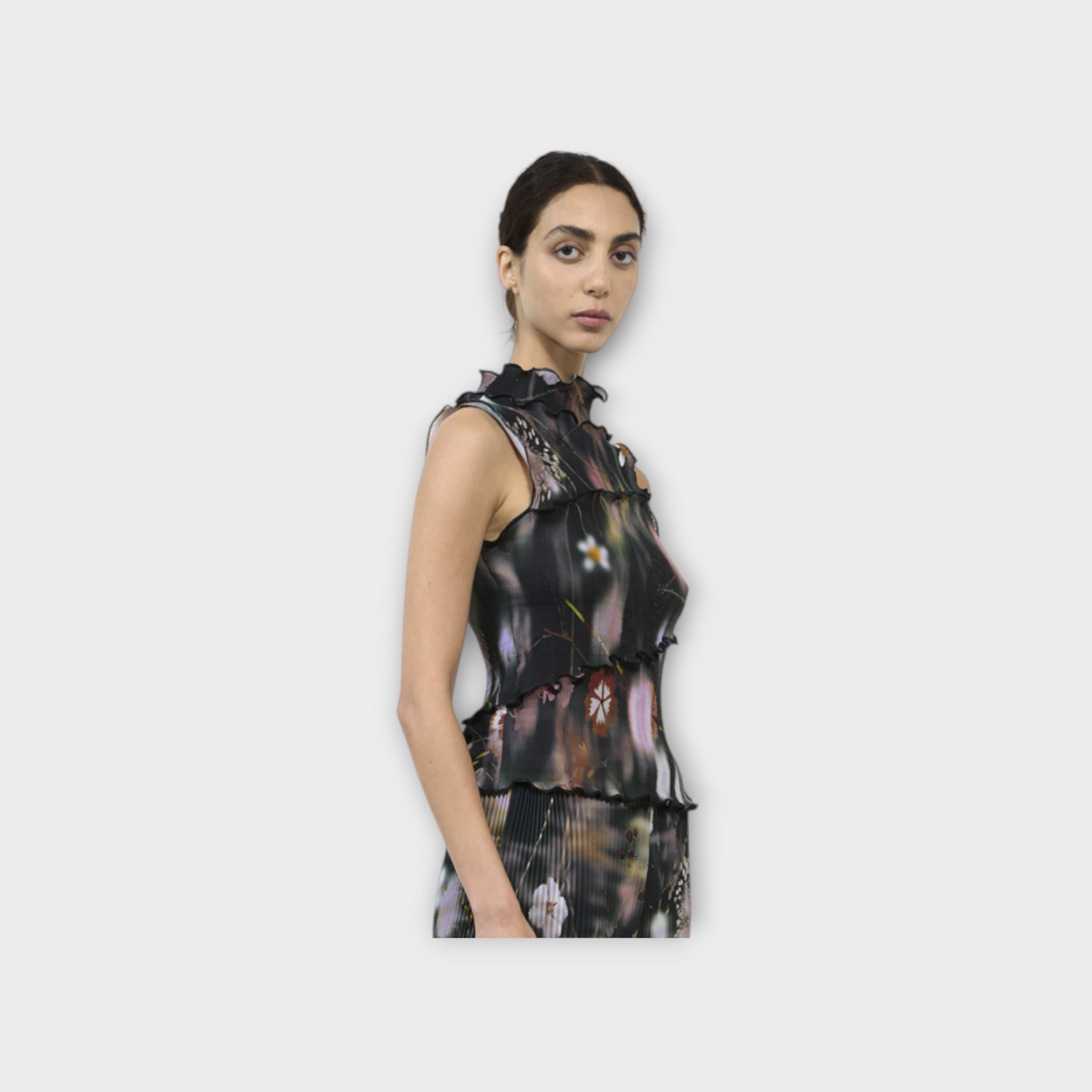 Julia Heuer Matti Smock Hand Pleated Top