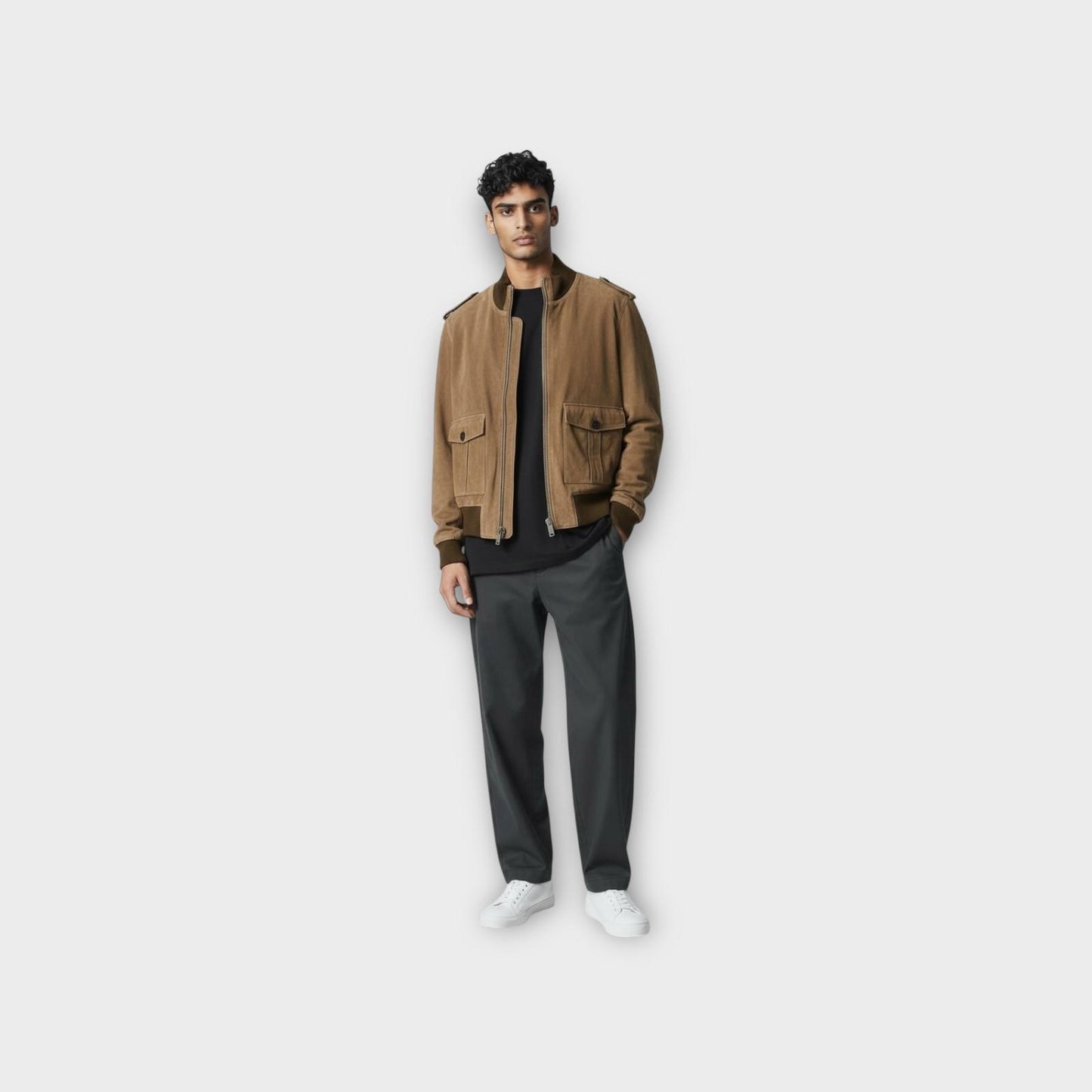 Loewe Leather Bomber