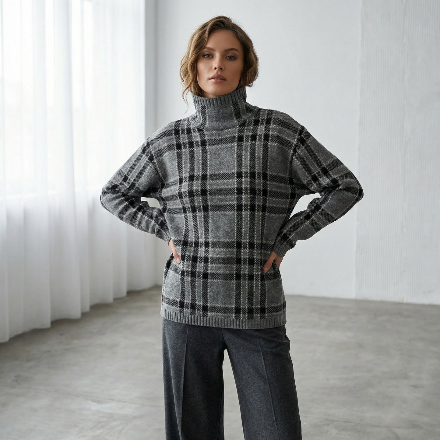 Undercover Wool Turtle Neck Sweater