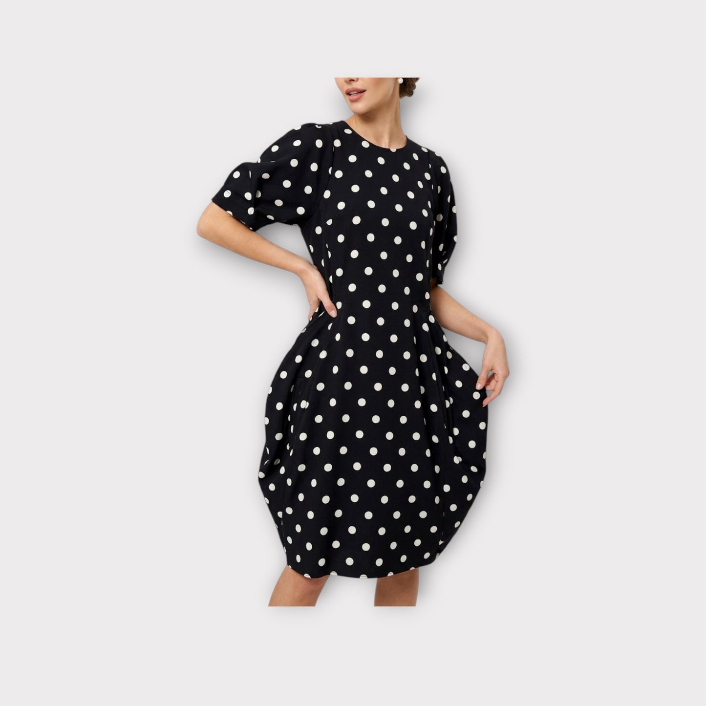 Comme des Garcons Gabardine Dot Dress