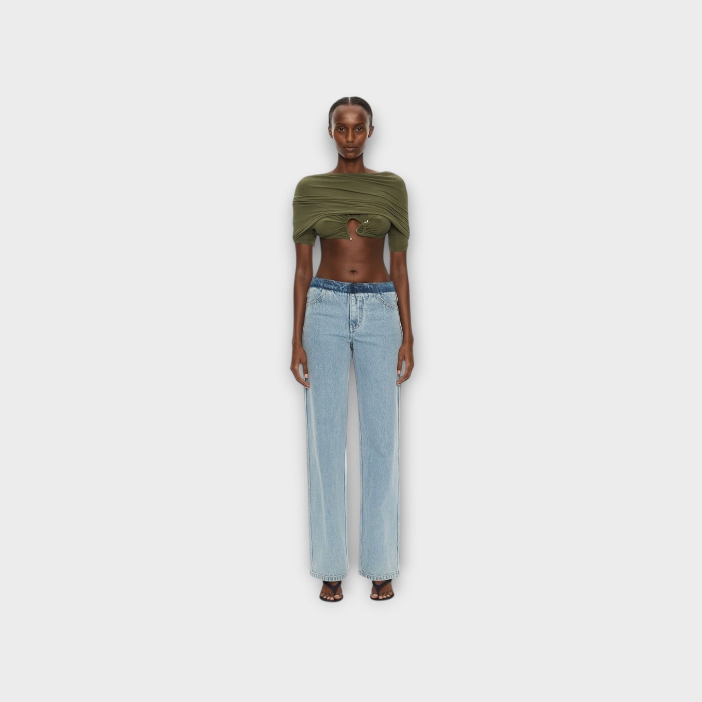 Christopher Esber Deconstructed Denim Jeans