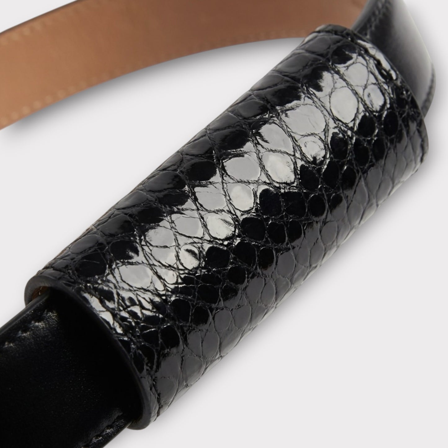 Alaïa Alligator Belt