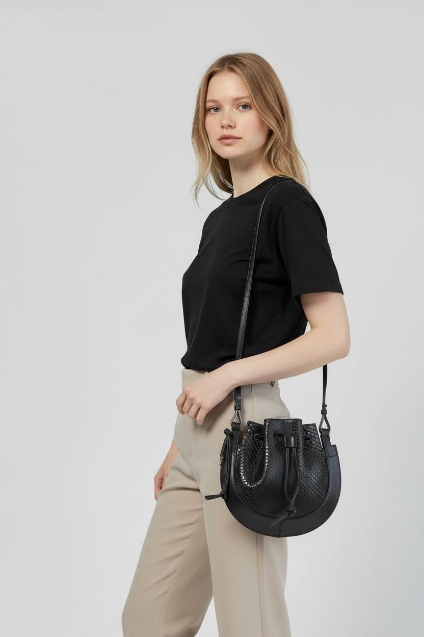 Loewe Python Horseshoe Bag
