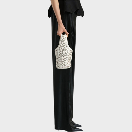 Khaite Livia Small Lambskin Hand Bag