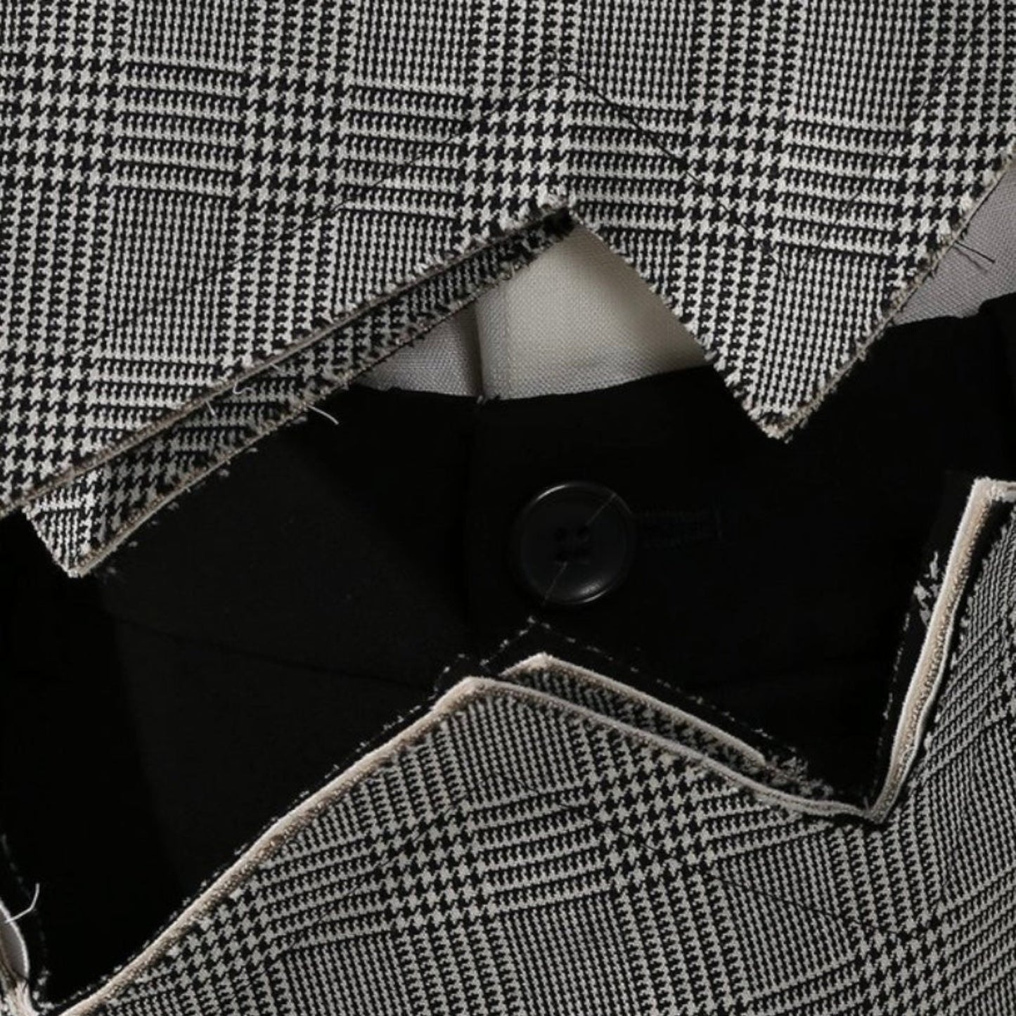 Comme des Garcons Wool Glen Check Blazer