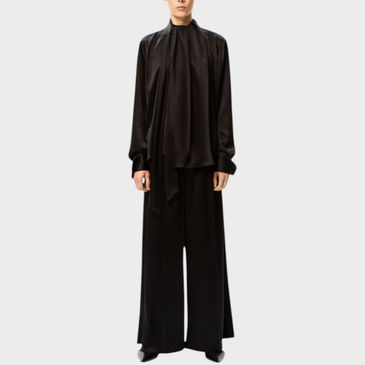 Loewe Lavalliere Satin Blouse