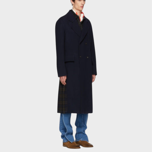 Loewe Checked Long Coat